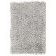 preview thumbnail 93 of 166, SAFAVIEH Handmade Paris Shag Danara 2.5-inch Thick Rug 2'6" x 4' - Silver - Rectangle