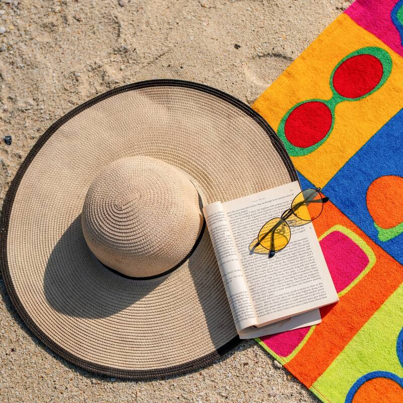 Arkwright Cotton Printed Novelty Beach Towel - 30x60 Inches