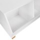 preview thumbnail 7 of 6, RiverRidge Kids 27in Catch-All Toy Organizer with 2 Compartments, Cubby Storage Organizer for Playroom - White
