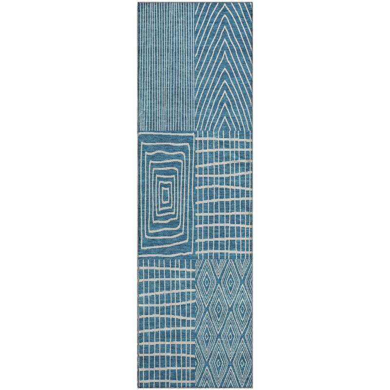 Premium Washable Super Soft Modern Geo Charm Mayfield Rug