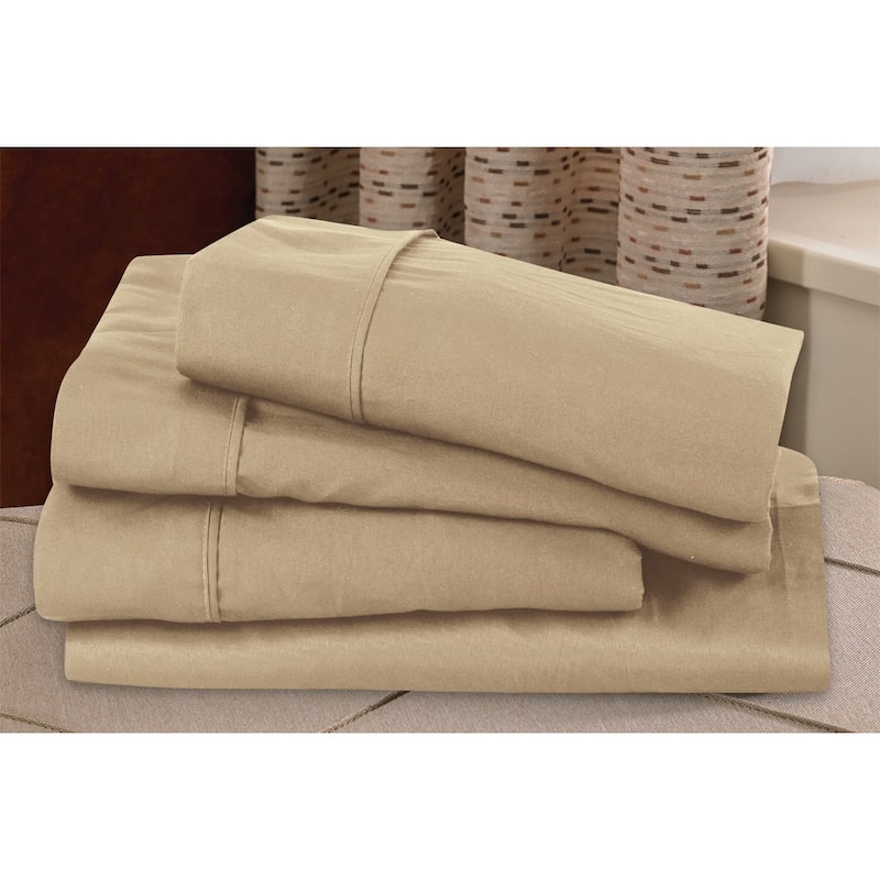 Modern Living Pima Cotton Sheet Set Queen - Taupe
