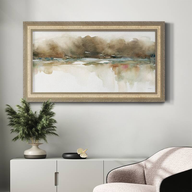 Softer Reflections Premium Framed Canvas- Ready to Hang