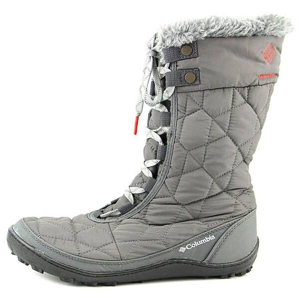 Shop Columbia Minx Mid Ii Women Round Toe Canvas Gray Winter Boot