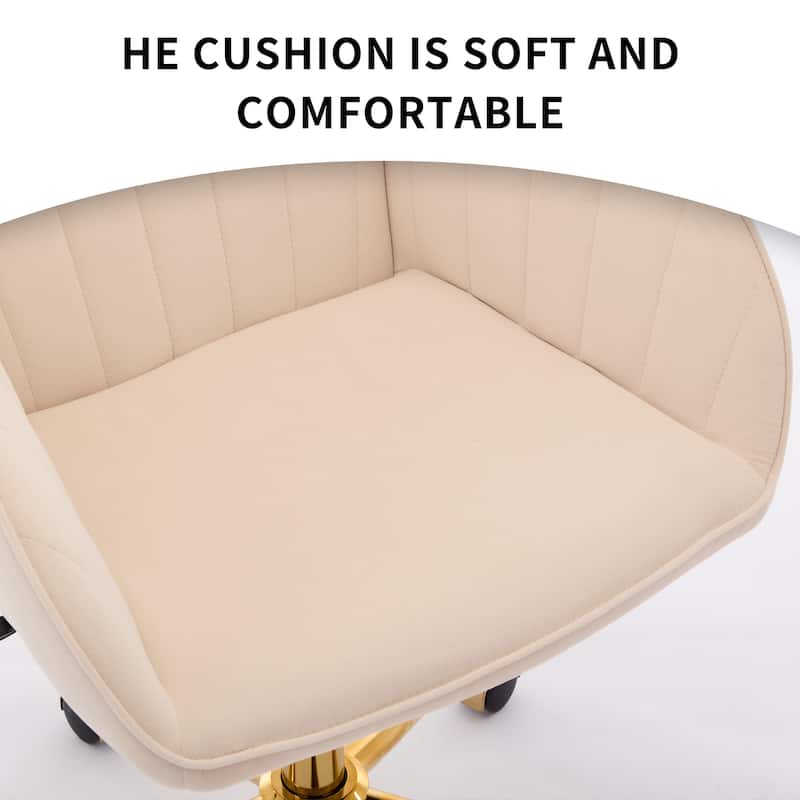 Adjustable Office Chair, Home Bedroom, Ergonomic Swivel Chair, Backrest Seat, Comfortable for Long Sitting