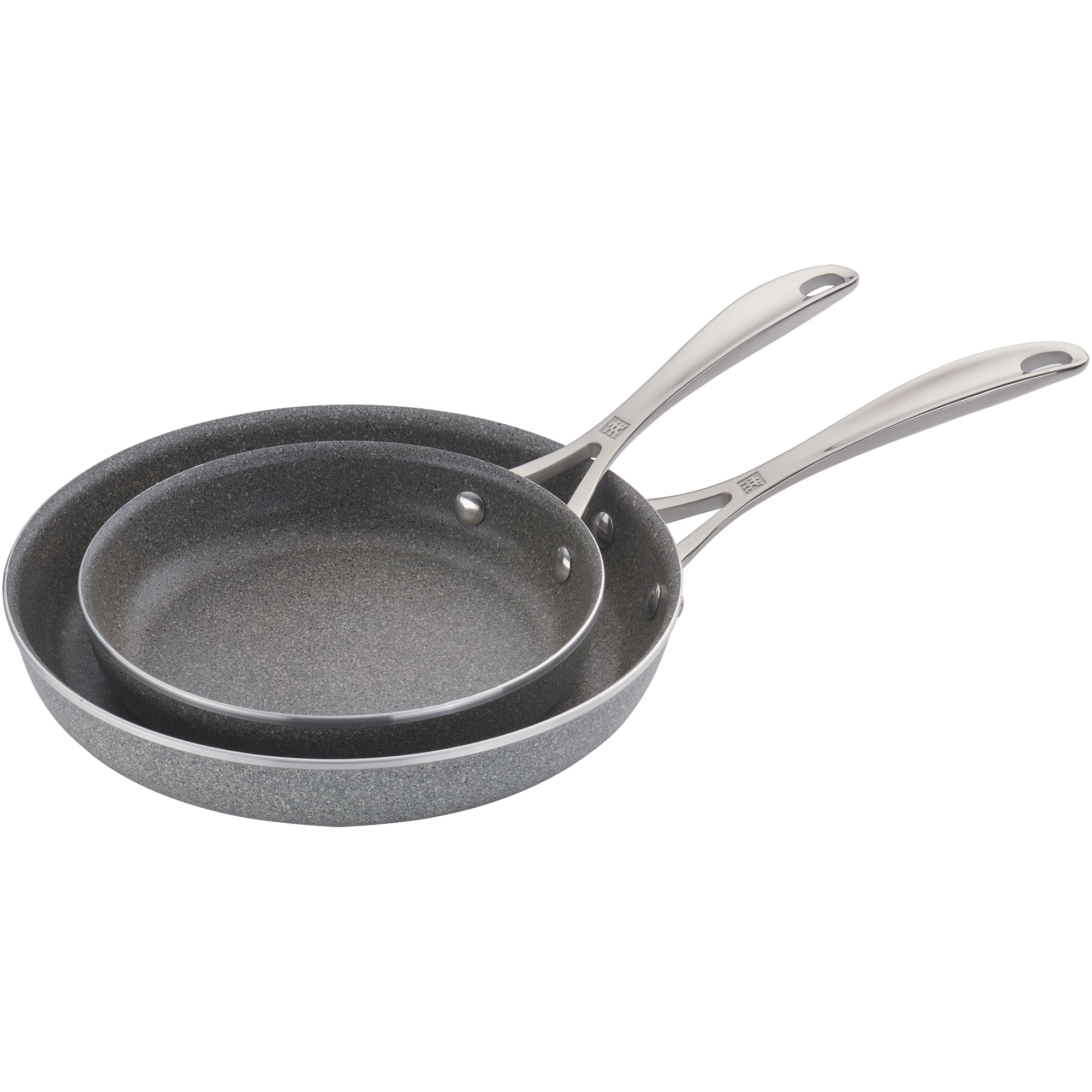 Chef's Secret Stovetop Griddle Pan - Stainless Steel Nonstick