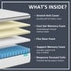 preview thumbnail 13 of 42, Full Mattress,12 Inches Thickness Mattress ,Hybrid Mattreess ,Mattress Shipped in a Box