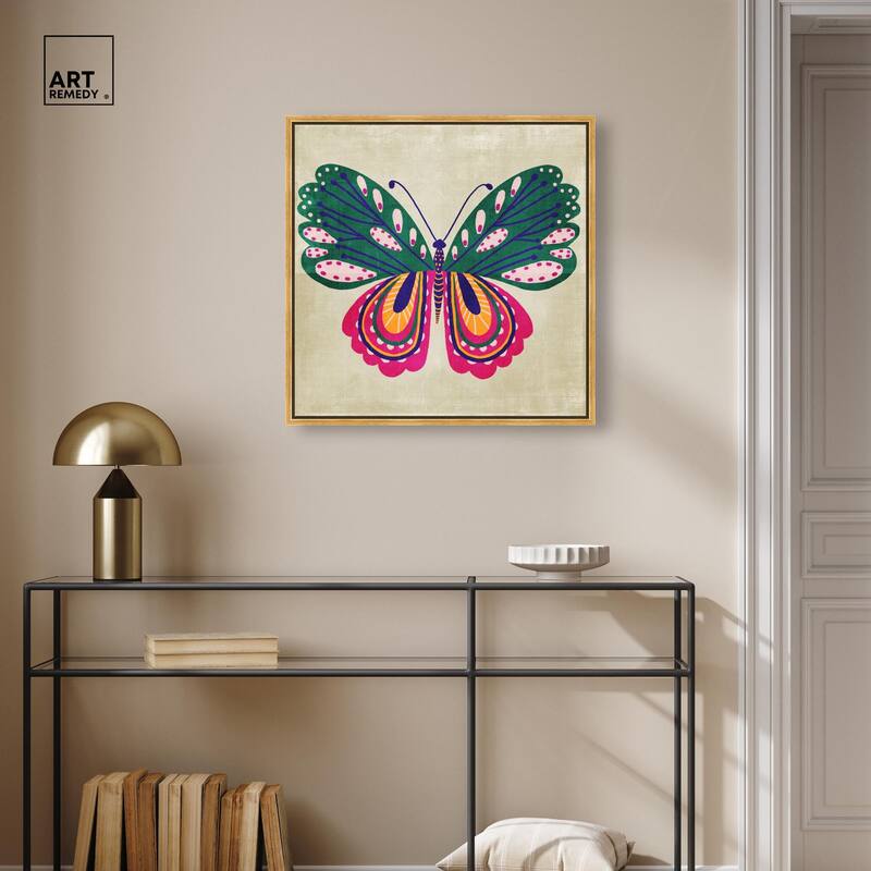 Butterfly Wings Canvas by Art Remedy
