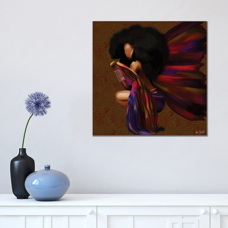 iCanvas "Spread Your Wings" by Faith with an E Canvas Print - 18x18x1.5