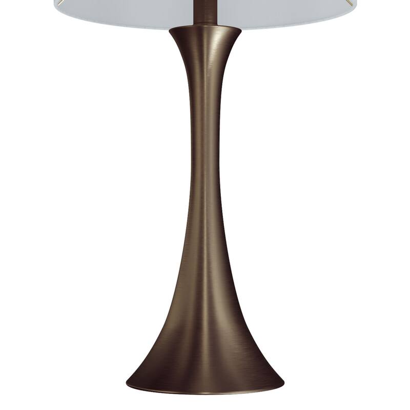 Porch & Den Bakkom 24" Metal Table Lamp (Set of 2)