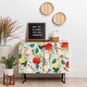 preview thumbnail 12 of 12, Deny Designs Fruity Summer Credenza (Birch or Walnut, 2 Leg Options)