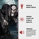 preview thumbnail 3 of 9, Haunted Hill Farm Colossal the Hunched Skeleton Reaper by Tekky, Premium Talking Halloween Animatronic, Plug-In or Battery