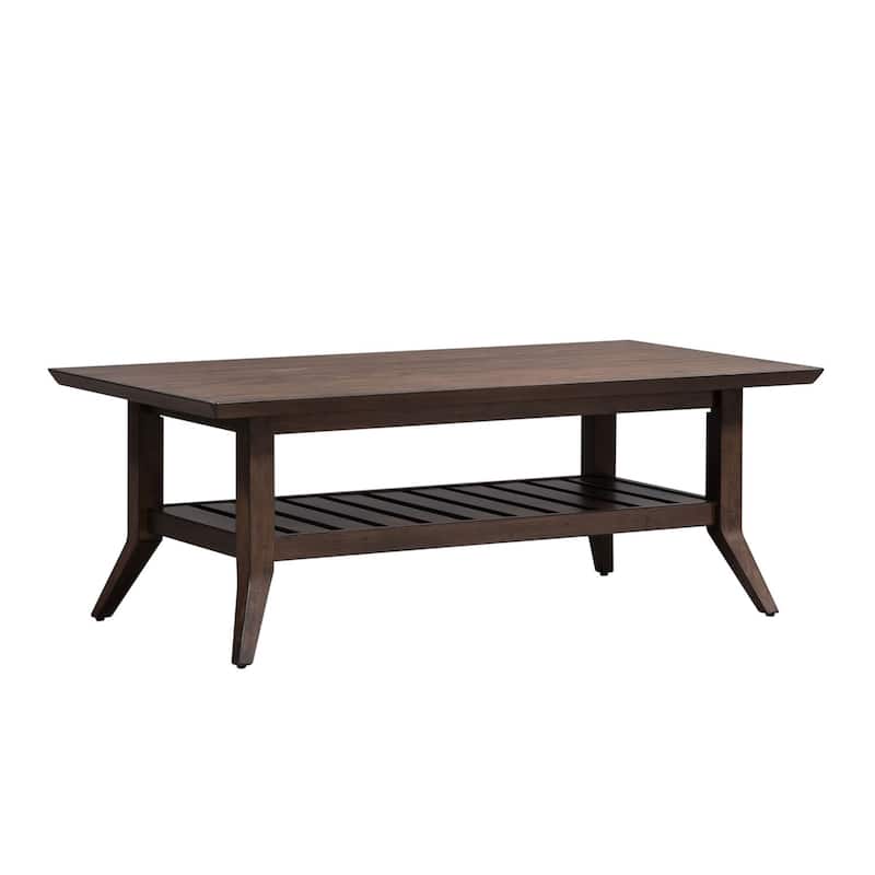 Ventura Blvd Bronze Spice Rectangular Cocktail Table