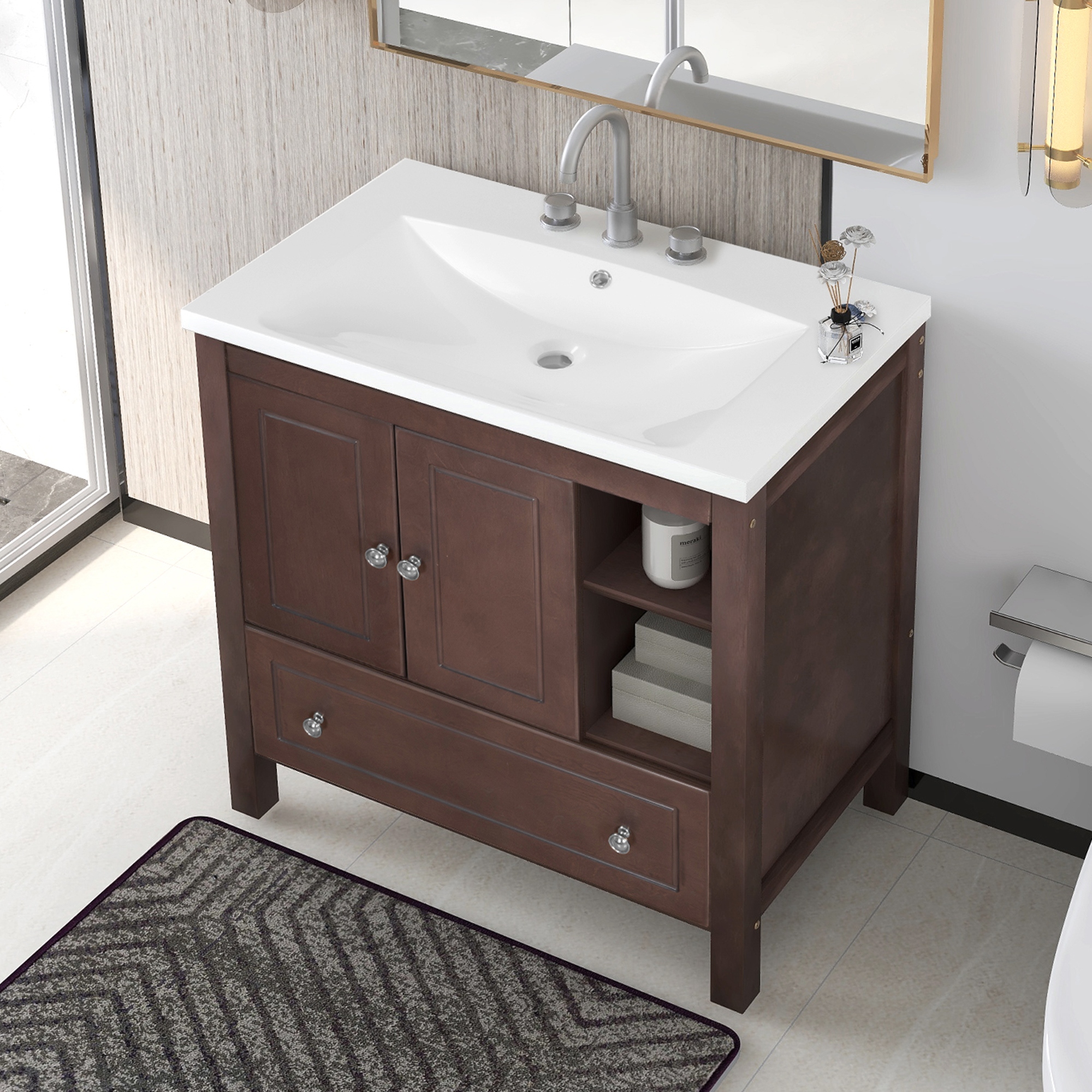 Bathroom Vanity with Sink 30