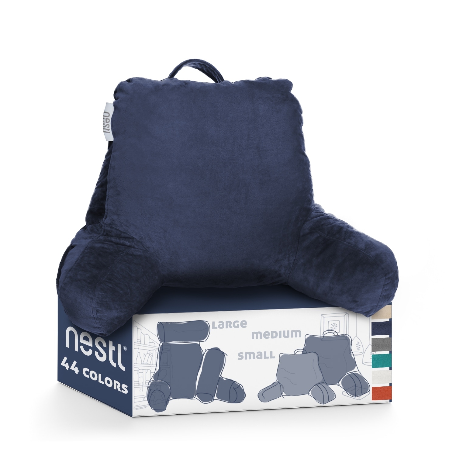 large pillow with arms