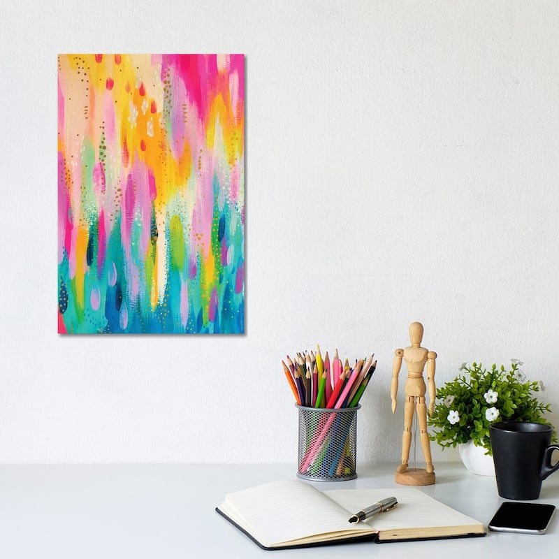iCanvas "No. 9" by ETTAVEE Canvas Print - 12x8x0.75