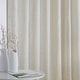 preview thumbnail 3 of 47, HLC.ME Emily Faux Linen Semi Sheer Transparent Rod Pocket Back Tab Lightweight Window Curtains Wide Panels, Pair