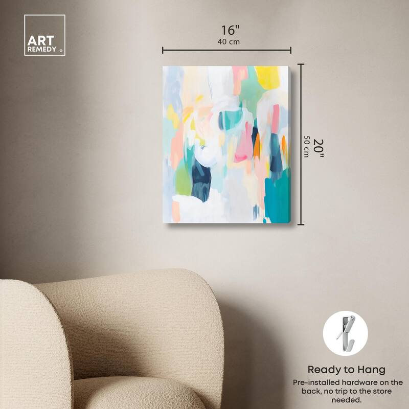 Layered Lush I Canvas by Art Remedy, Gallery Wrapped