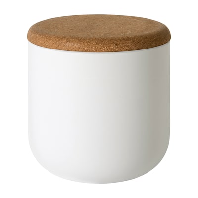 Beringer Cotton Ball Jar - White