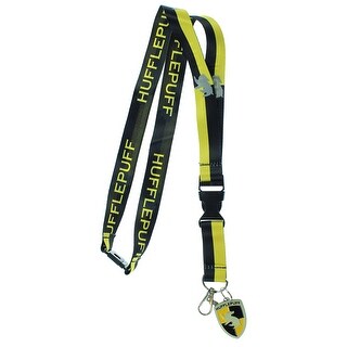 Shop Harry Potter Hufflepuff Lanyard With 3d Metal Charm Id Card