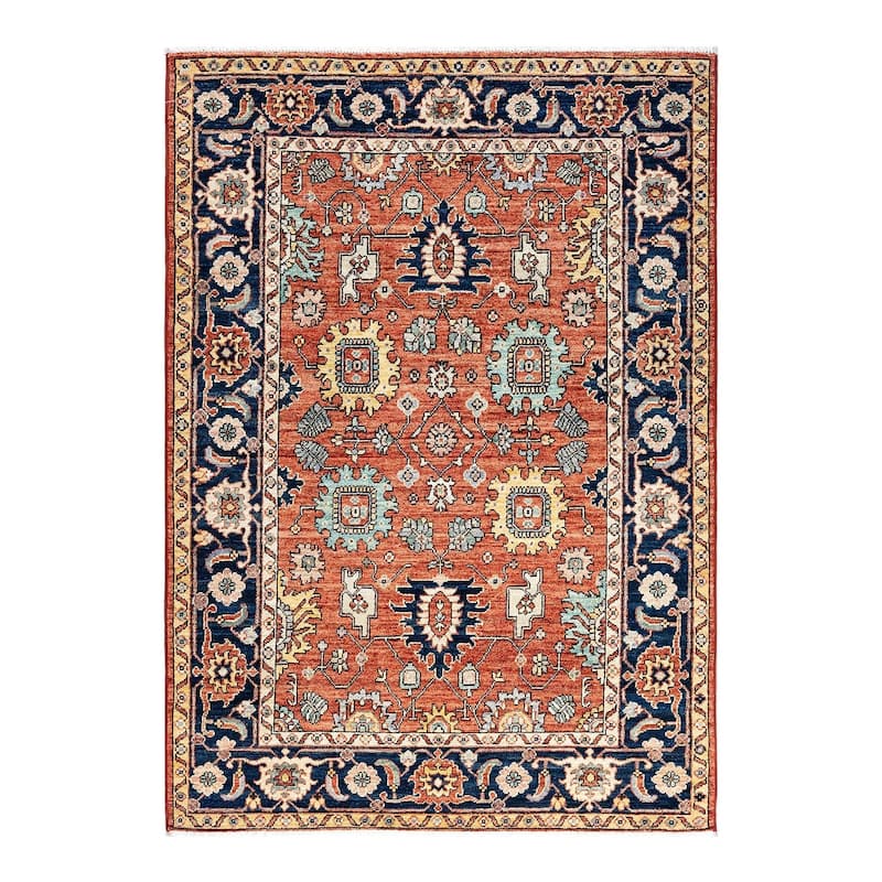 Serapi, One-of-a-Kind Hand-Knotted Area Rug - 4' 0" x 5' 11"