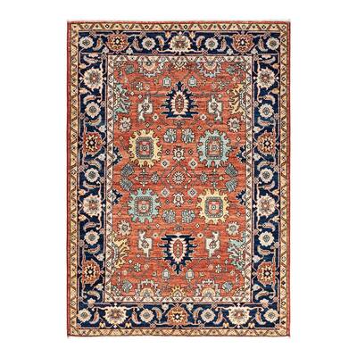 Serapi, One-of-a-Kind Hand-Knotted Area Rug - 4' 0" x 5' 11"