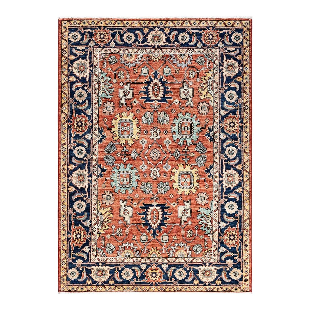 Serapi, One-of-a-Kind Hand-Knotted Area Rug - 4' 0" x 5' 11"