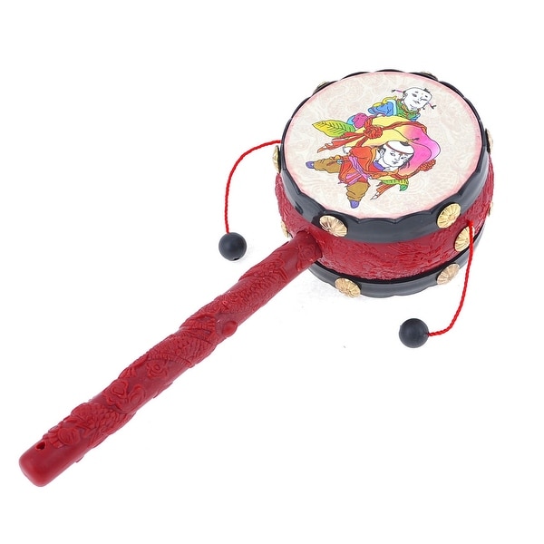 Baby Kids Multi Chinese Traditional Boys Patterns Hand Shake Rattle Drum Red Bed Bath Beyond 18254437