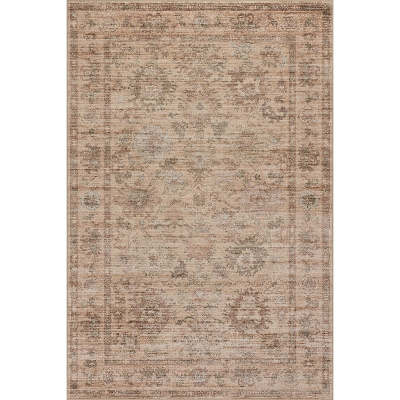 Nuloom Omellia Traditional Floral Washable Area Rug
