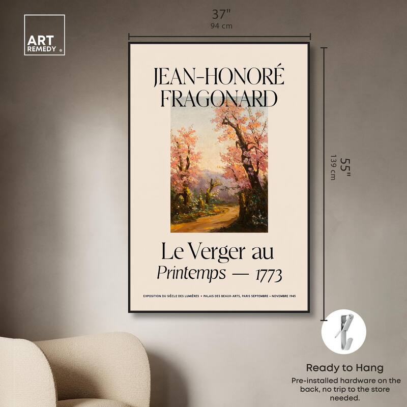 Springtime in Art Canvas by Art Remedy