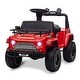 preview thumbnail 11 of 20, Kids Ride On 6V Electric Truck Car,Battery Powered Electric 4 Wheeler Truck Red