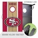 preview thumbnail 4 of 5, San Francisco 49ers NFL Compact 2x3 Tailgate Cornhole Board Set