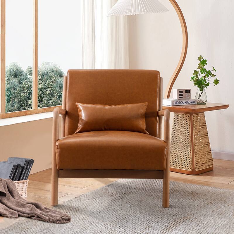 Aston Modern Solid wood Accent Chair