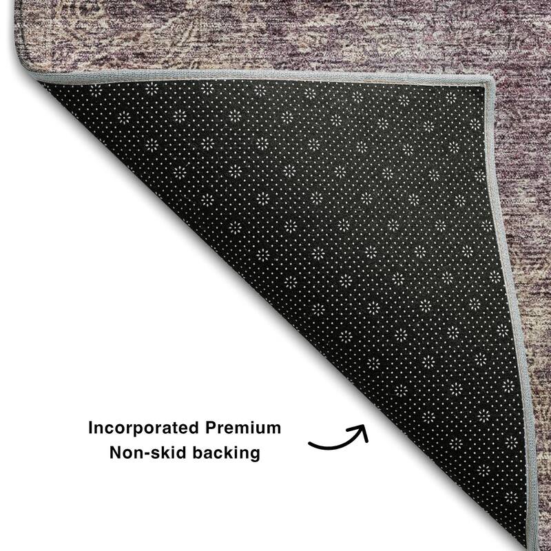 Premium Washable Super Soft Distressed Farmhouse Mayfield Rug