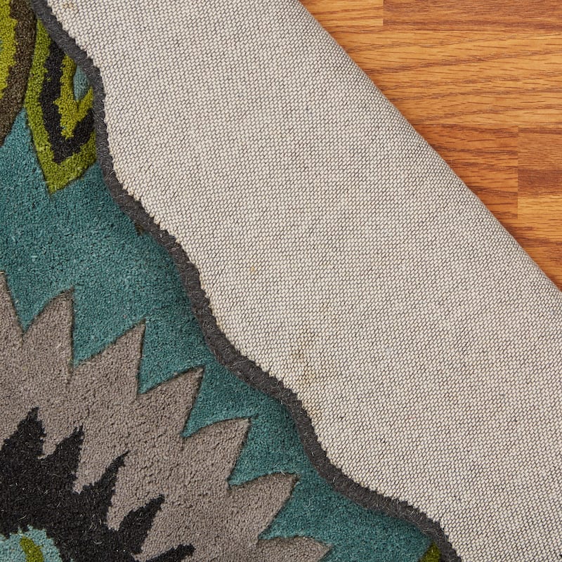 Sevita Vibra Contemporary Hand-Rufted Wool Indoor Area Rug