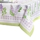 preview thumbnail 4 of 3, Lilac Garden Floral Tablecloth