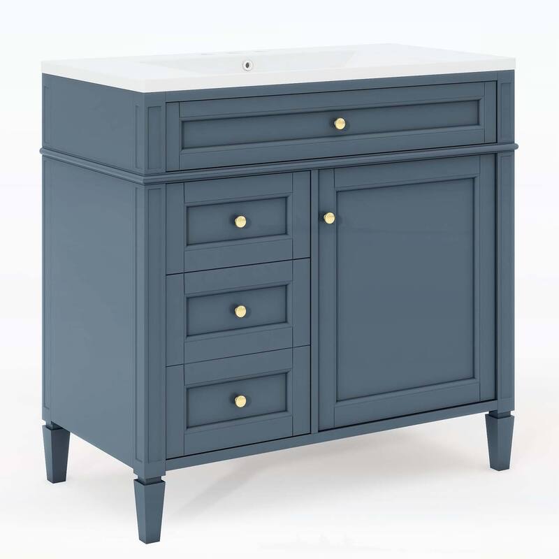 36'' Bathroom Vanity with Top Sink