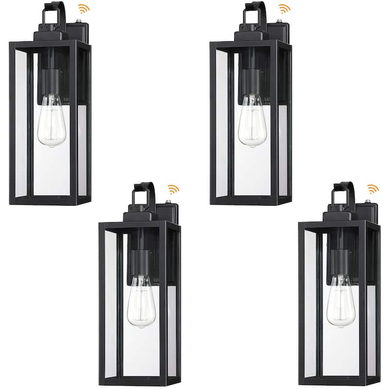 4 Pack Exterior Waterproof Wall Sconce Light Fixture for Porch - 5.9"x7.8"x17.7" - 5.9"x7.8"x17.7"