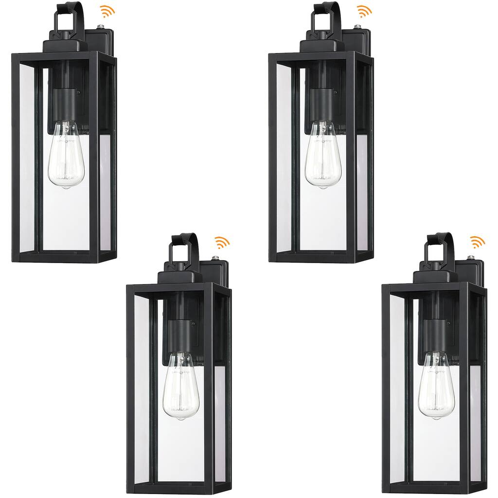 4 Pack Exterior Waterproof Wall Sconce Light Fixture for Porch - 5.9"x7.8"x17.7"