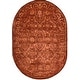 preview thumbnail 38 of 61, SAFAVIEH Handmade Silk Road Fransien Traditional Oriental Wool Rug 4'6" x 6'6" Oval - Rust - Oval