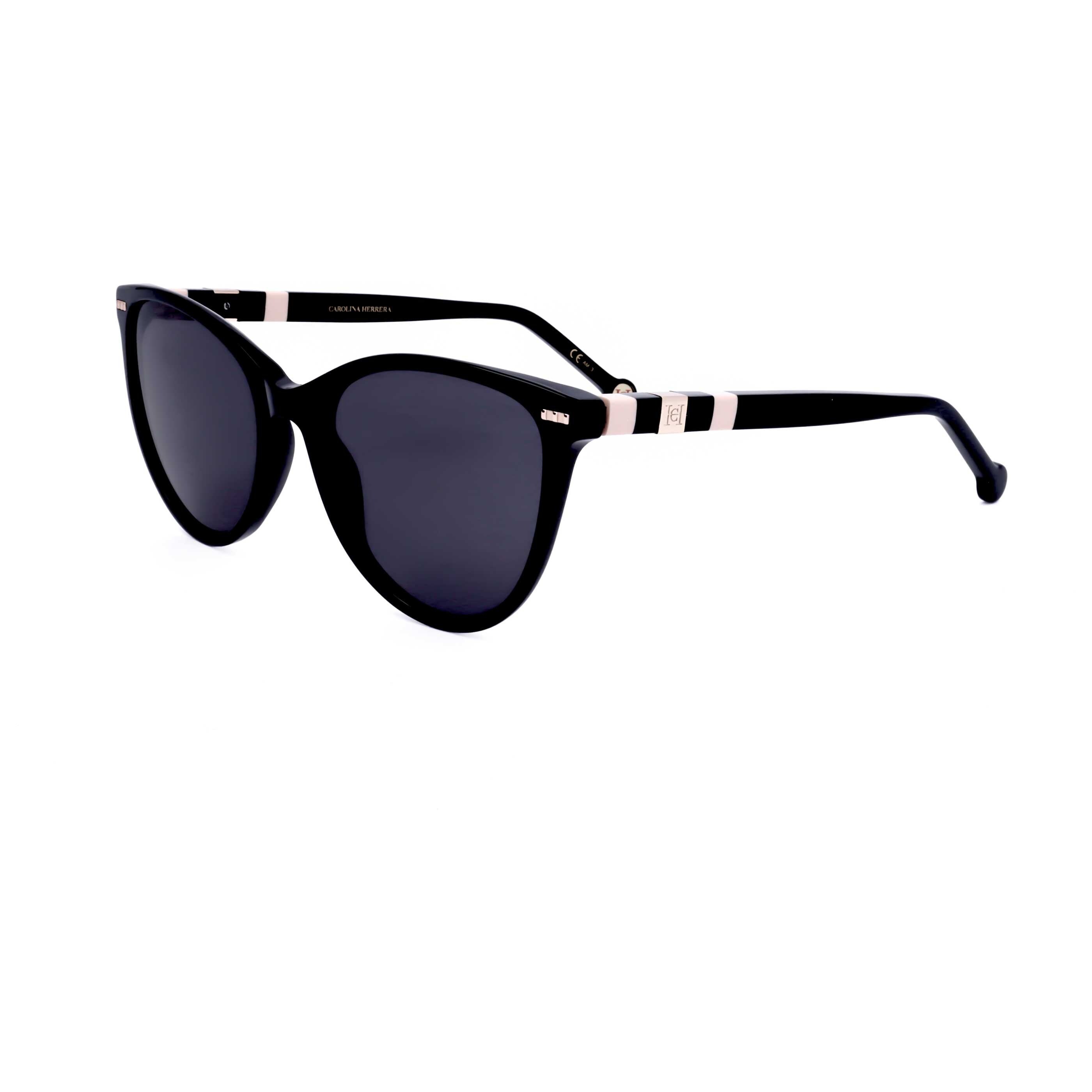 NWT Carolina Herrera HER 0107/S-0KDX Nude 57mm Sunglasses Carolina Herrera Grey Cat Eye Ladies Sunglasses HER 0107/S  main image 2