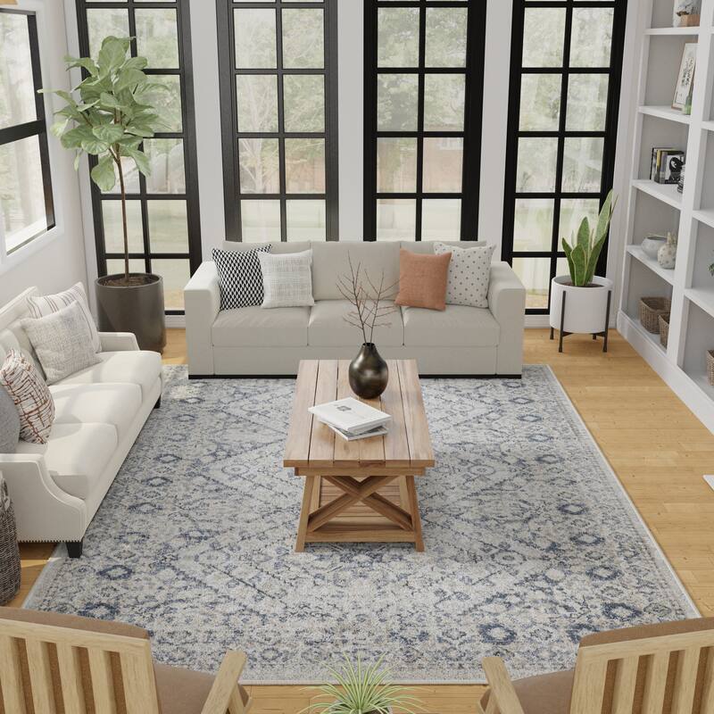 Loomaknoti Kehleigh Avnorie Cream Area Rug