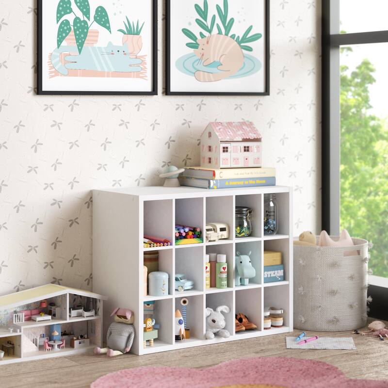 ClosetMaid Stackable Storage 15-Shoe Cube Organizer