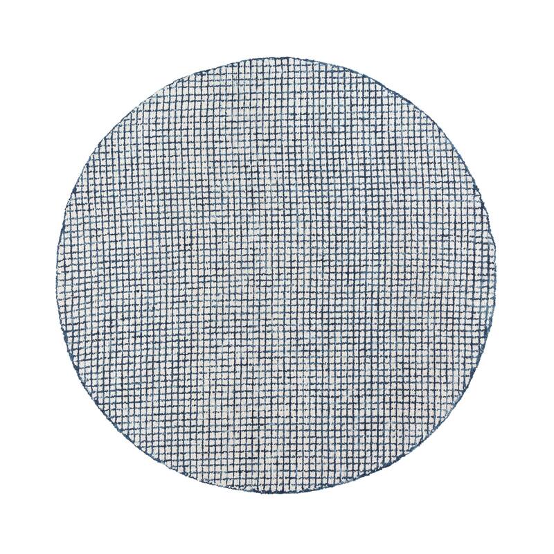 Noah Contemporary Checkered Wool Indoor Area Rug by Sevita