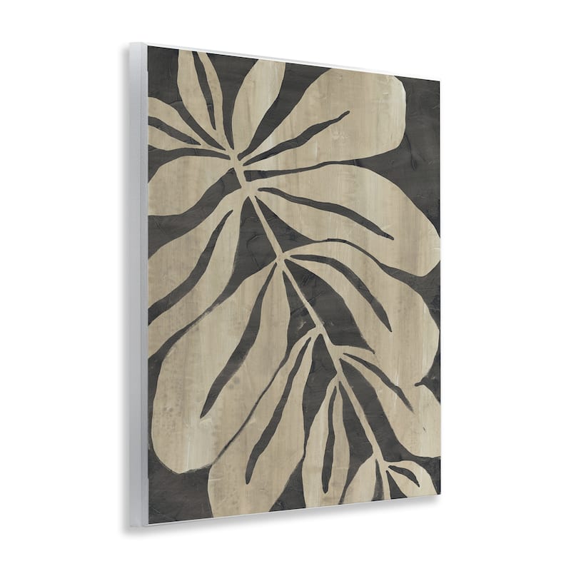 Stupell Rustic Leaf Shape Wall Plaque Art Design By June Erica Vess