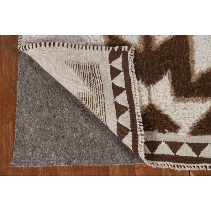 Anatolian Runner Rug Hand-knotted Wool Carpet - 3'2"x 11'7"