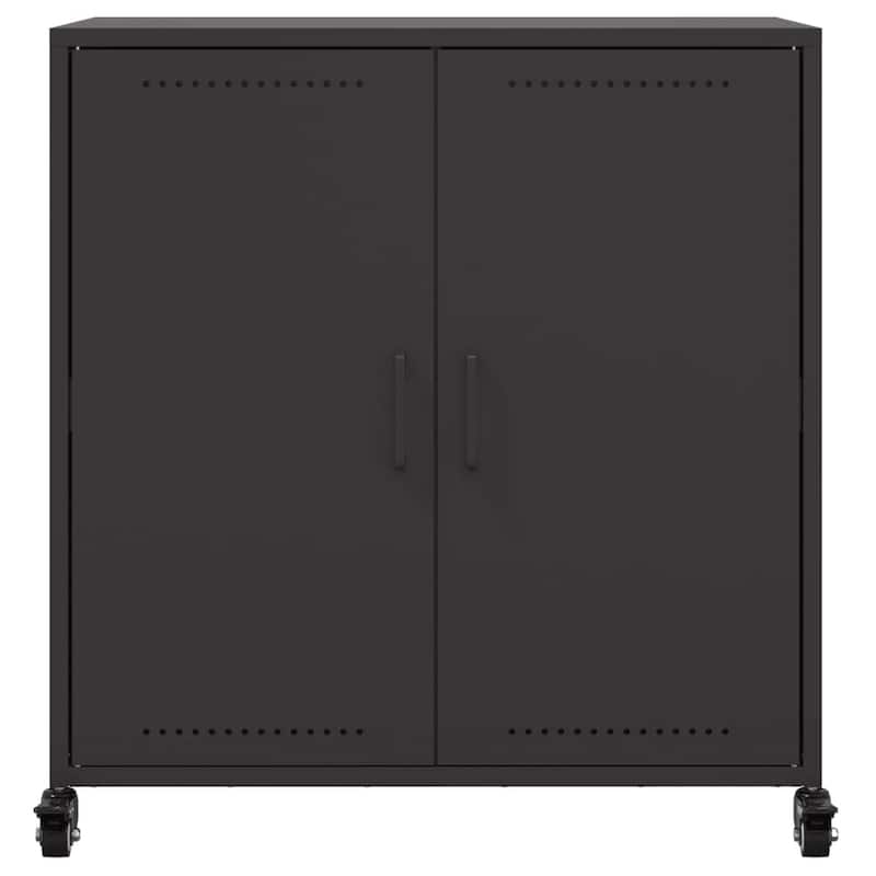 vidaXL Sideboard Cupboard Storage Cabinet Home Organizer Cold-rolled Steel - 15.4 x 26.8 x 28.3