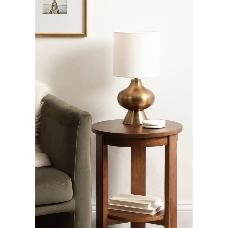 Kate and Laurel Bahira Tabletop Lamp - 8x8x17