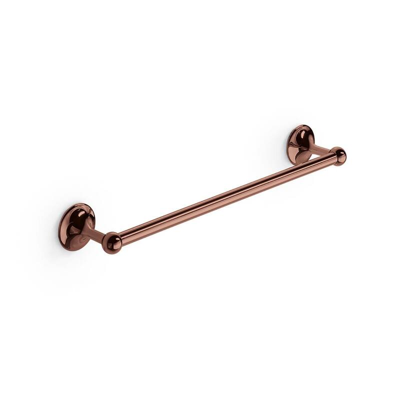 WS Bath Collections Venessia 15-11/16" Towel Bar - Bronze