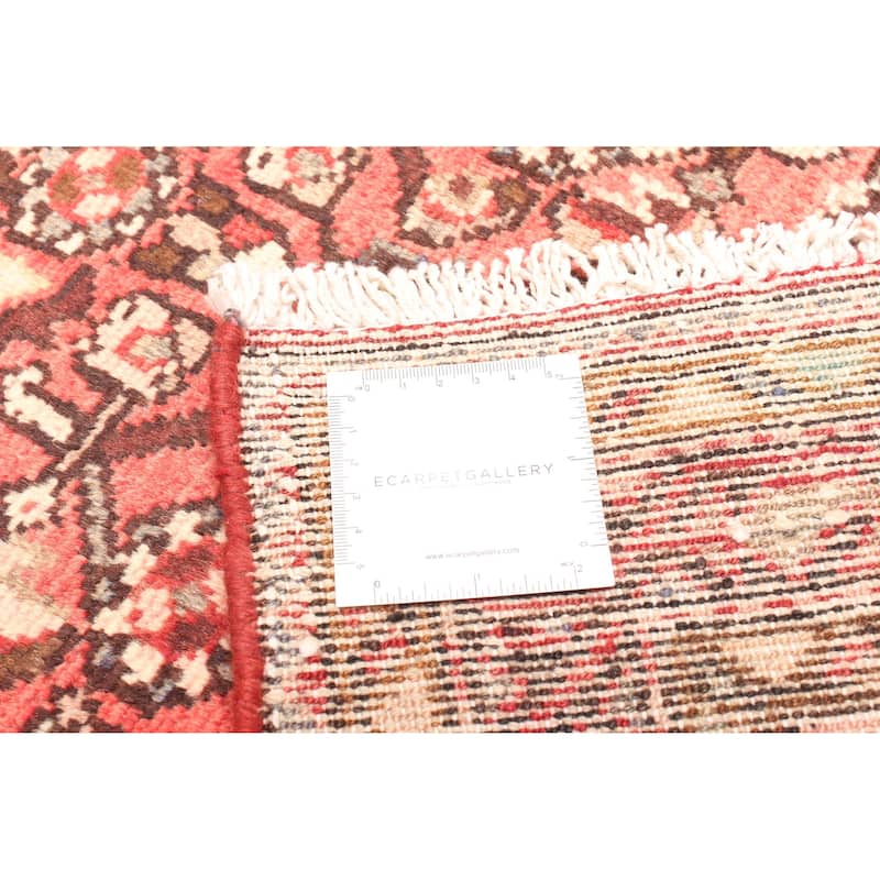 ECARPETGALLERY Hand-knotted Andelz Copper Wool Rug - 2'4 x 10'1