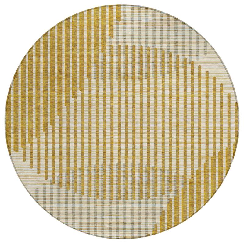 HomeRoots Geometric Transitional Rectangle Outdoor Rug